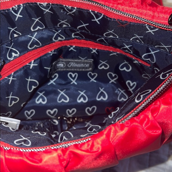 Lug Flounce Poppy Red - Picture 3 of 3